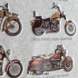 Preview: Blechschild Harley Modelle 2